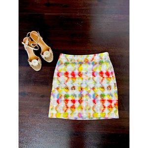 Multicolor Ann Taylor Skirt